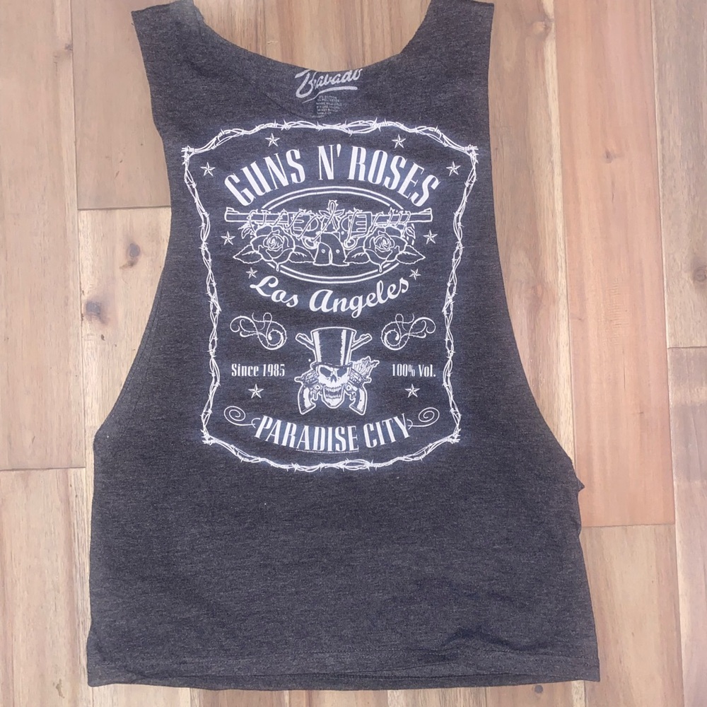 Guns and Roses open side tank